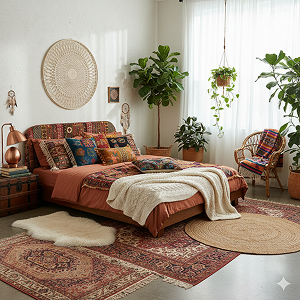 Another bedroom inspiration example from the Room AI app